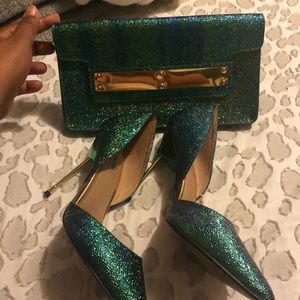 Steve Madden Pump & Matching Clutch